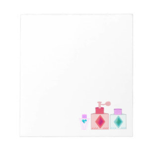 Parfüm und Lotionen Notizblock