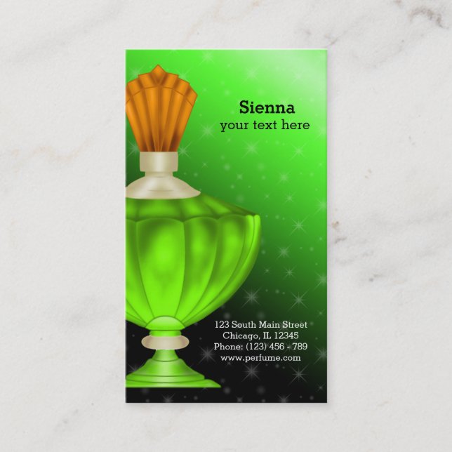 Parfüm Visitenkarte (Vorderseite)