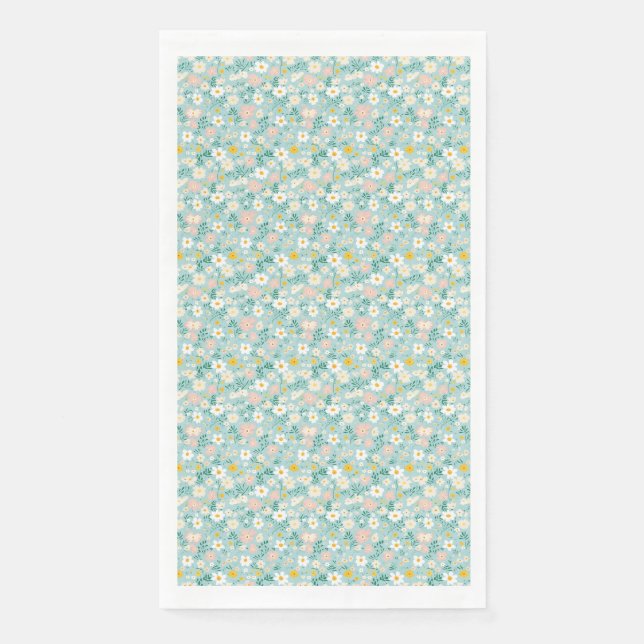 Parfüme sind die Gefühl von Blume Serviette (Vorderseite)