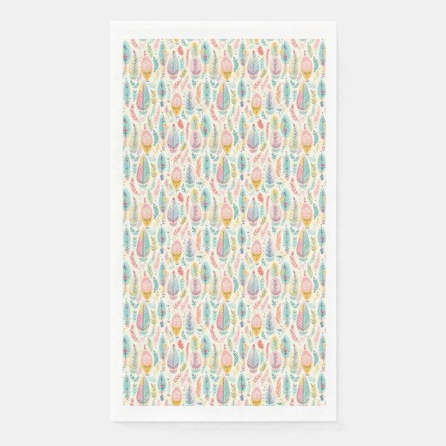 Parfüme sind die Gefühl von Blume Serviette (Vorderseite)