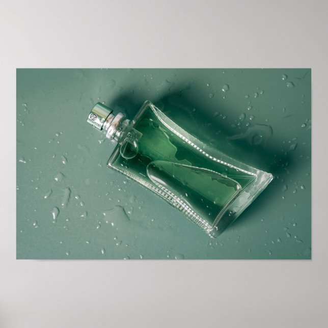 Parfümflasche Poster (Vorne)