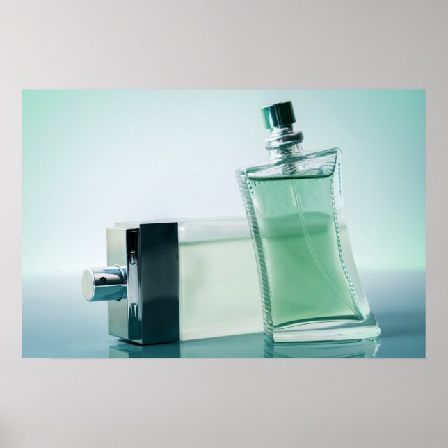 Parfümflasche Poster (Vorne)
