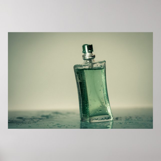 Parfümflasche Poster (Vorne)