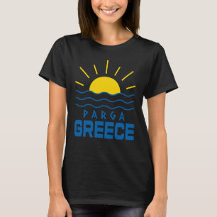 Parga Griechenland Sonnenschein und Meereswellen F T-Shirt
