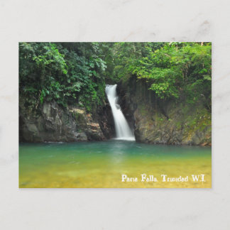 Paria Falls, Trinidad W.I. Postkarte
