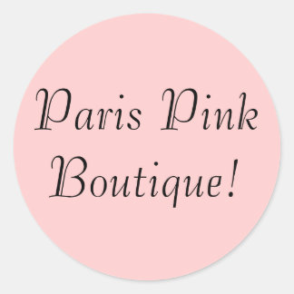 Paria Pink Boutique! Aufkleber