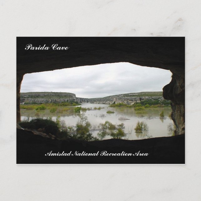 Parida Höhle Postkarte (Vorderseite)