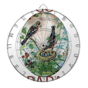 Parierte Eltern, Wertvolle Küken: Eine Naturgeschi Dartscheibe