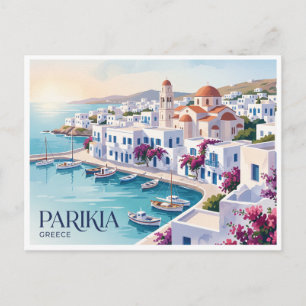 Parikia, Paros, Griechenland Postkarte
