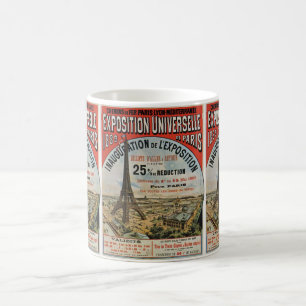Paris 1889 – Expostion Universelle Weltausstellung Kaffeetasse