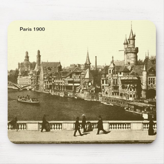 Paris 1900 mousepad (Vorne)