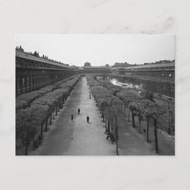 Paris 1920 postkarte (Vorderseite)