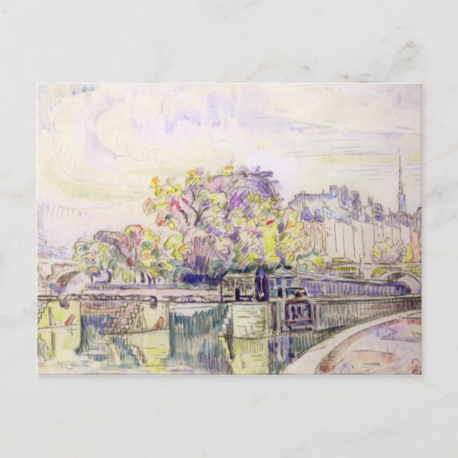 Paris, 1923 postkarte (Vorderseite)