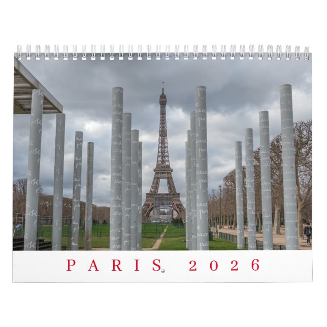 Paris 2026 Kalender (Titelbild)
