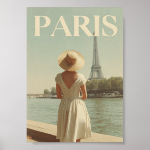 Paris 50er Jahre Vintage Poster