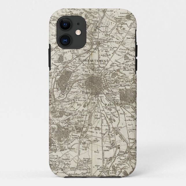 Paris 5 Case-Mate iPhone hülle (Rückseite)