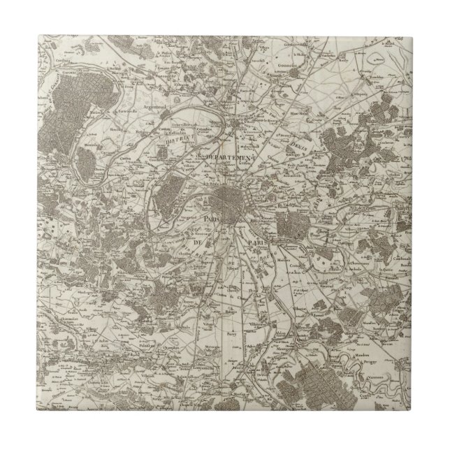 Paris 5 fliese (Vorderseite)