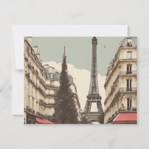 Paris 9 feiertagskarte