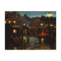 Paris am Abend Canvas Print
