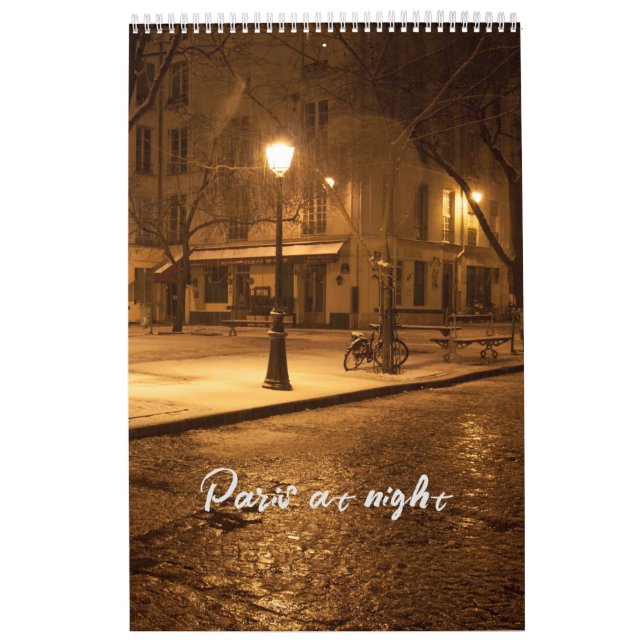 Paris am Nachtkalender Kalender (Titelbild)