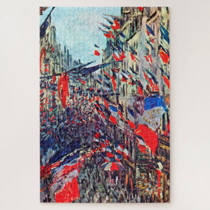 Paris am Nationalfeiertag, Claude Monet Puzzle