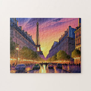 Paris Art 2 Skyline Art Foto Puzzles Paris Frankre