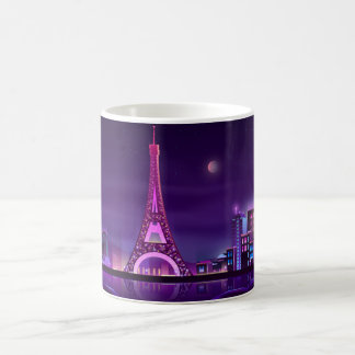 Paris at night kaffeetasse