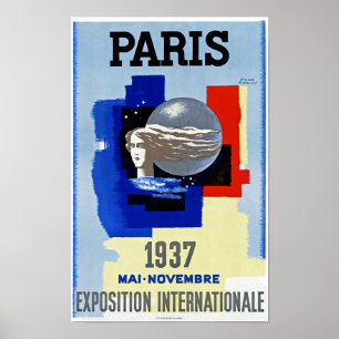 Paris ~ Ausstellung 1937 Internationale Poster