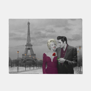 Paris B&W 2 Fußmatte