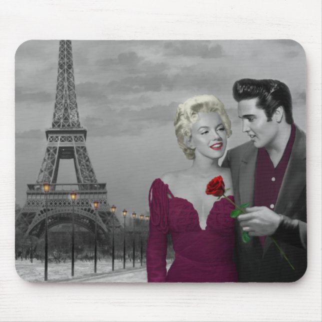 Paris B&W Mousepad (Vorne)