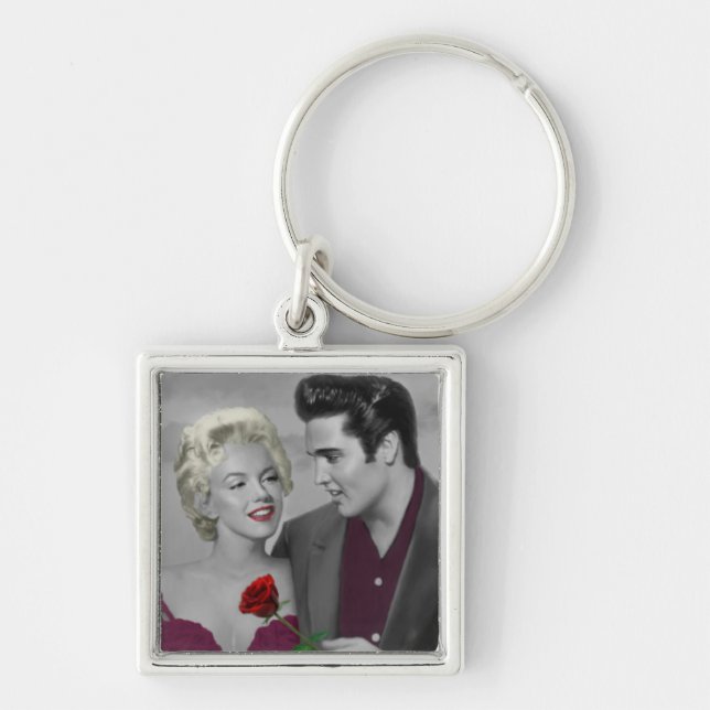 Paris B&W Schlüsselanhänger (Vorne)