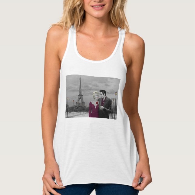 Paris B&W Tank Top (Vorderseite)
