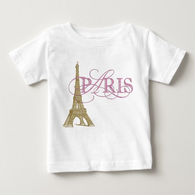 Paris Baby Girl Baby T-shirt (Vorderseite)