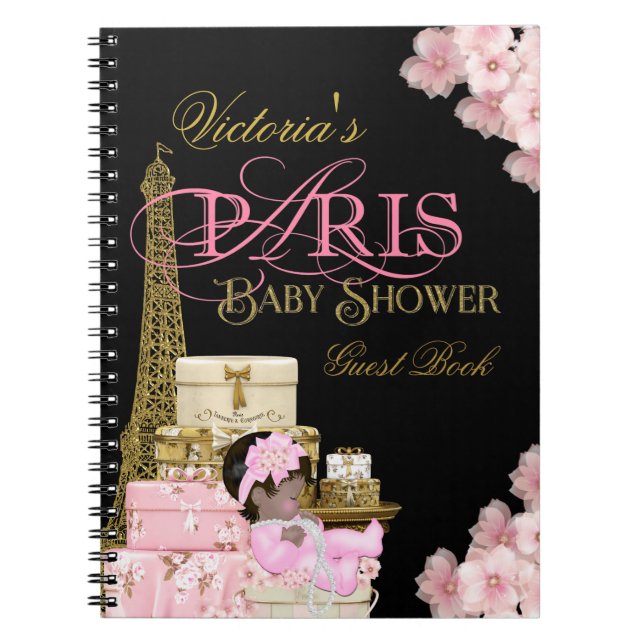 Paris Baby Showroom Guest Book Notizblock (Vorderseite)