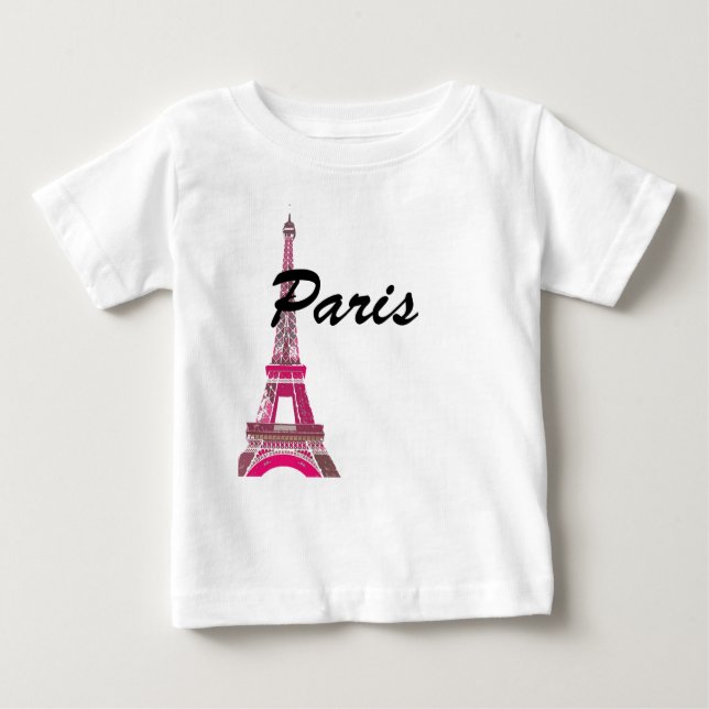 Paris Baby T-shirt (Vorderseite)