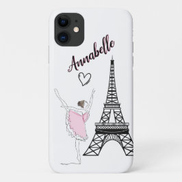 Paris Ballerina und der Eiffelturm Case-Mate iPhone Hülle