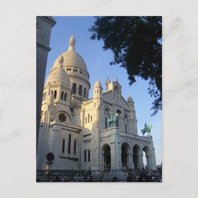 Paris - Basilika �-Coeur - Postkarte (Vorderseite)