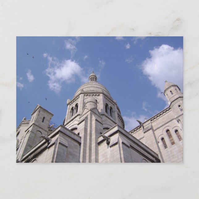 Paris Basilique du Sacré-Coeur de Montmartre Postkarte (Vorderseite)