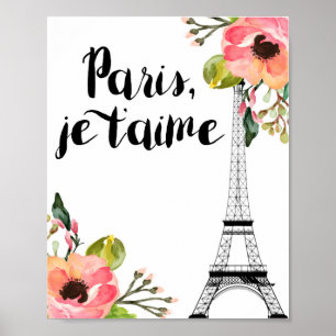 Paris Bedroom Deco, Paris Print, Paris Deco Poster