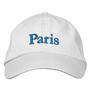 Paris bestickte Baseball Cap Baseballkappe