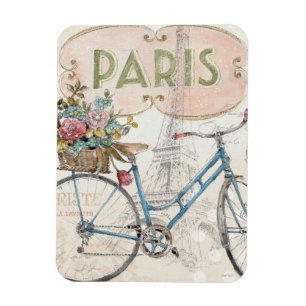 Paris Bike Magnet