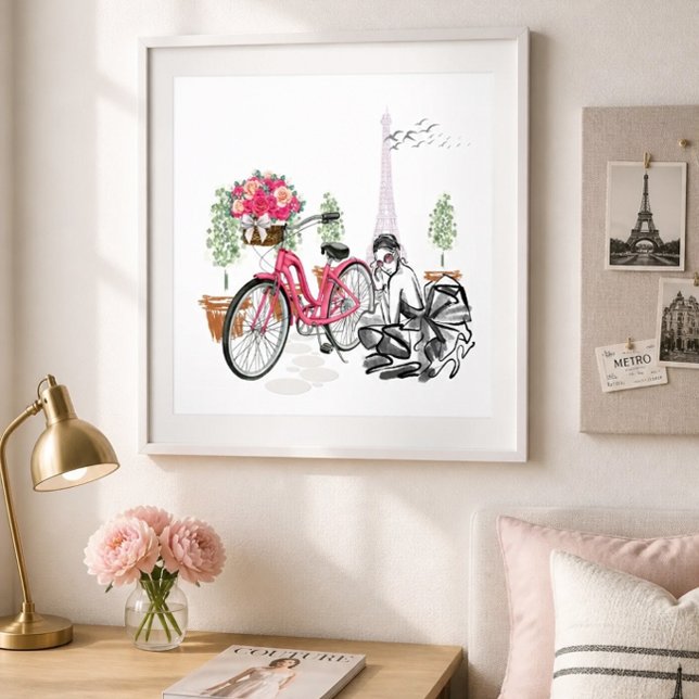 Paris Bike Ride Poster (Von Creator hochgeladen)
