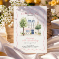 Paris Birthday Pariser Café - Wine Bar Party