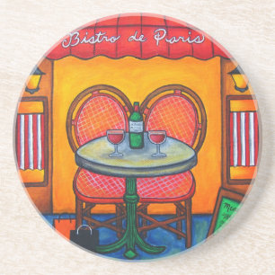 Paris Bistro Untersetzer von Lisa Lorenz