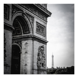 Paris Black & White Fotodruck