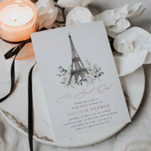 Paris Bloom | Blumeneiffel-Brautparty