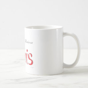 PARIS Bonjour (Hallo) Tasse