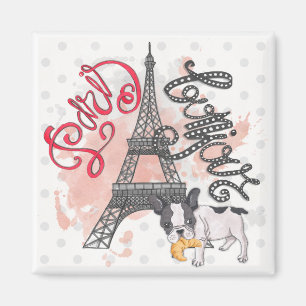 Paris Bonjour Magnet