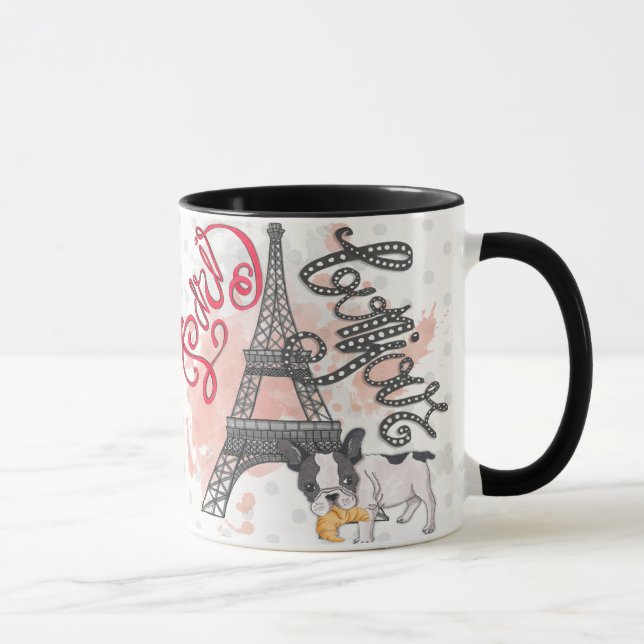 Paris Bonjour Tasse (Rechts)