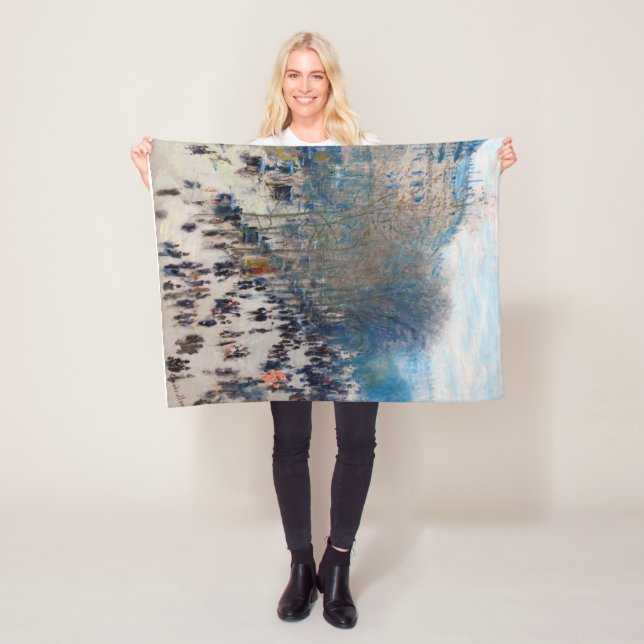 Paris Boulevard, Claude Monet Fleecedecke (Beispiel)